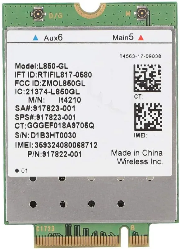 ASHATA 4G LTE-kortmodul trådlöst nätverkskort