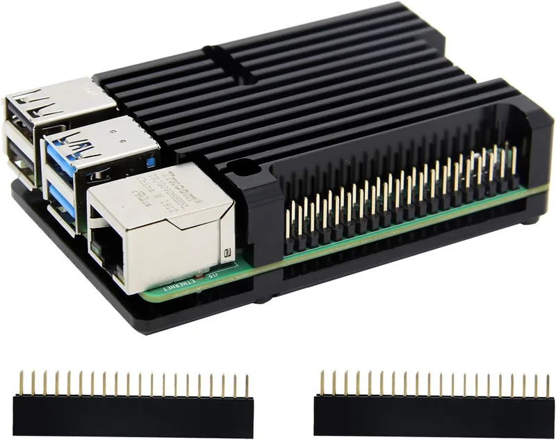 Geekworm Raspberry Pi 4 datormodell B rustning