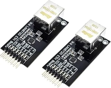 2 st LAN8720 Ethernet Board nätverksmodul Ethernet sändare RMII gränssnitt utvecklingskort