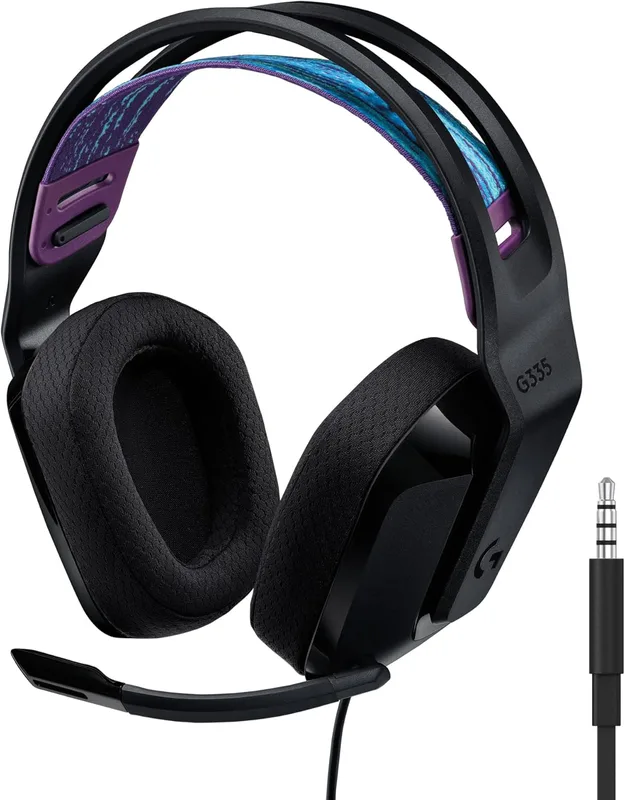 Logitech G 335 trådbundet spelheadset