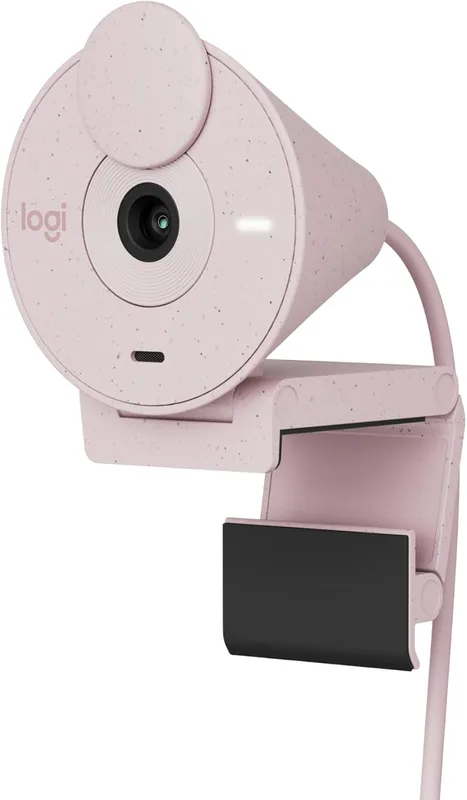 Logitech - Brio 300 Full HD webcam, Rose