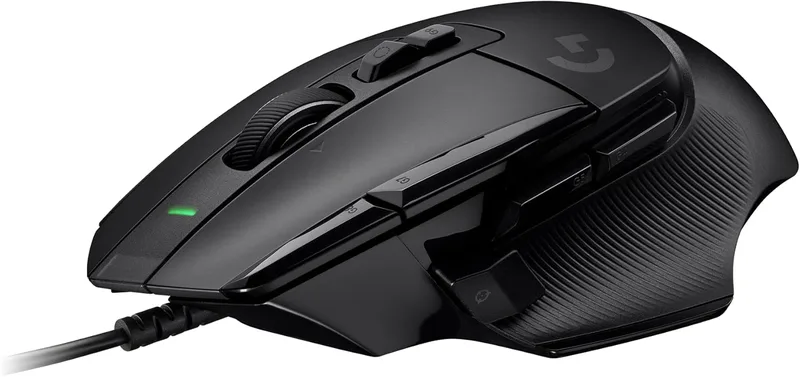Logitech G G502 X trådbunden gamingmus med LIGHTFORCE hybrid optisk-mekaniska primärbrytare, HERO 25K gaming sensor, kom