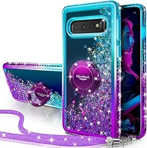 iDeal of Sweden Fashion Case Glimmer Galaxy S10 Eclipse