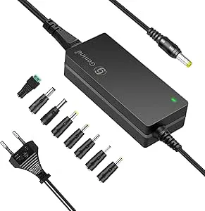 Gonine 12 V 5 A 60 W nätadapter växelströmförsörjning, AC DC-omvandlare 100–220 V till 12 volt 5 ampere transformator för LED-ljuslister, datorskärm med mera