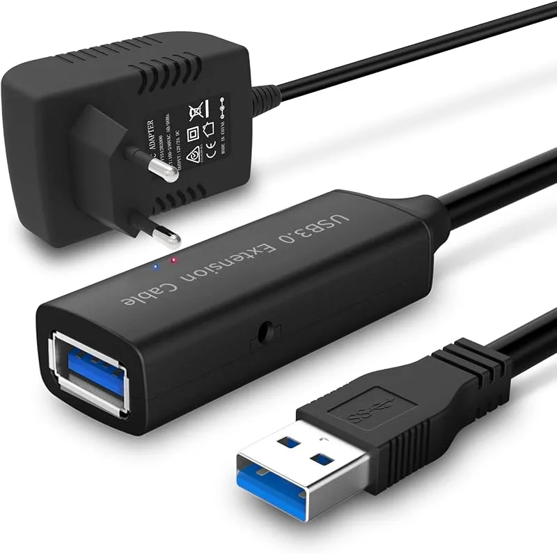 Aktiv USB 3.0 förlängningskabel 5 m