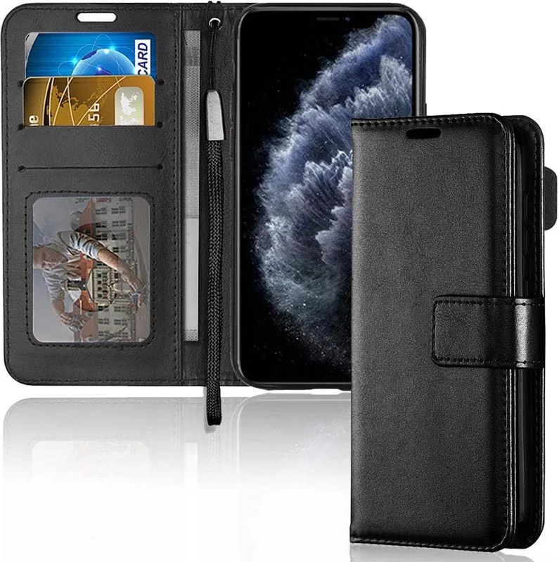 TECHGEAR iPhone 11 Pro plånboksfodral i läder