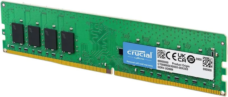 Crucial 32 GB DDR4-RAM PC3200 CL19 1x32GB DR (CT32G4DFD832A)