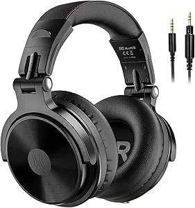 OneOdio Bluetooth Over Ear-hörlurar 80 timmars speltid