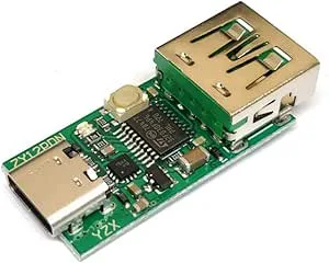 iHaospace Typ-C USB-C PD2.0 3.0 till DC USB-avstängning snabbladdning