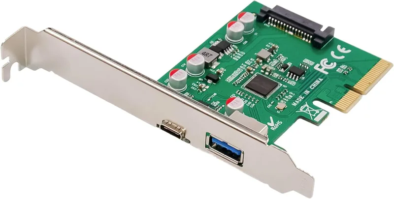 DIGITUS IO-kort - PCIe - USB 3.1