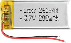 Batteri 261844 LiPo 3.7V 200mAh