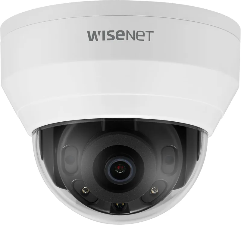 Hanwha QND-8020R 5MP nätverks-IR-domekamera, 4 mm