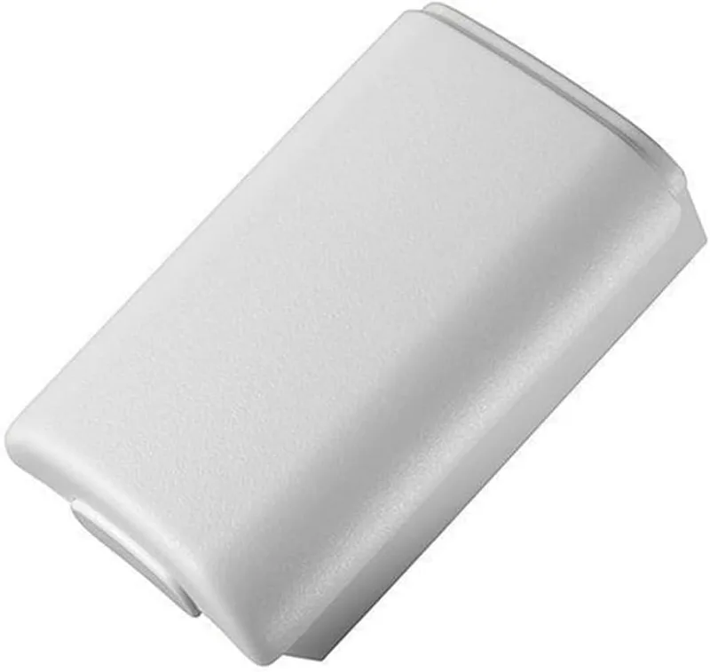 Gamer Gear Xbox 360 trådlös handkontroll batteripaket skal Skalfodral Vit
