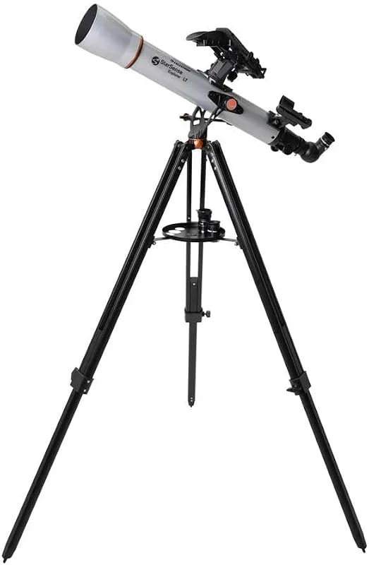 Celestron StarSense Explorer 70 LT Rifrattore Refraktor 70x Svart, Grå