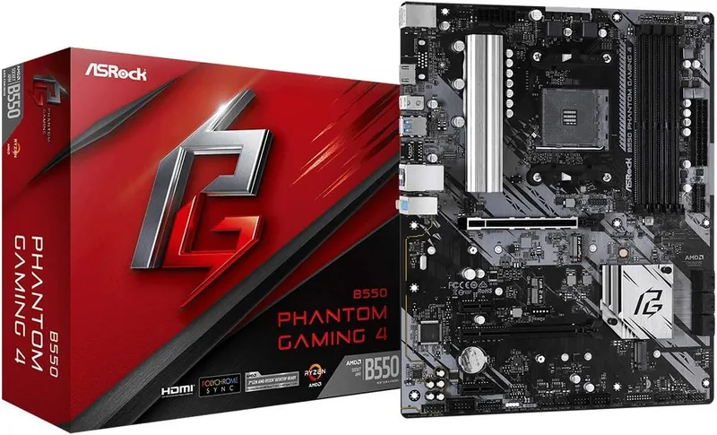 ASRock B550 Phantom Gaming 4 moderkort