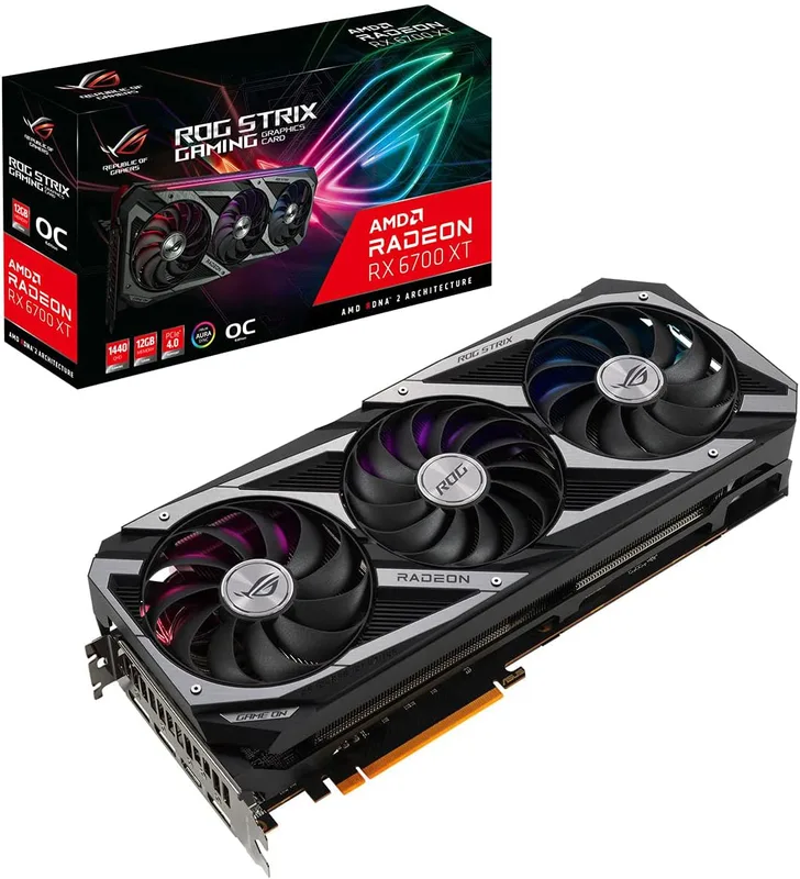ASUS ROG STRIX AMD Radeon RX 6700 XT OC Edition