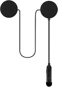 Motorcykelhjälm Bluetooth-headset, motorcykelheadset Bluetooth 5.0 hörlurar med stereo ljudkvalitet vattentät motorcykelhjälm högtalare för ridning/skidåkning (handsfree/autosvar/GPS/60H speltid)