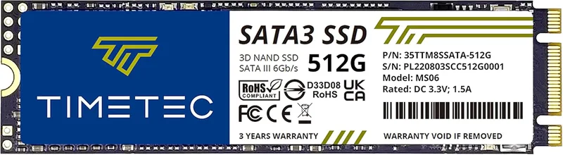 Timetec 512GB SSD