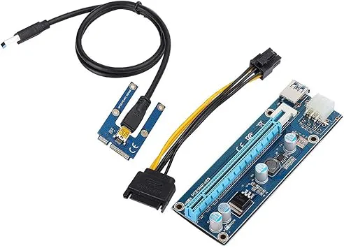 PUSOKEI Mini-PCI-E-till-PCI Express16x