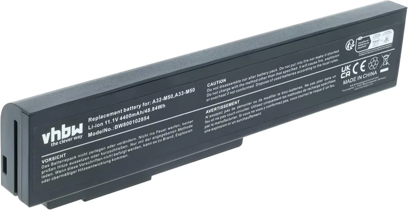 vhbw Batteri ersättning