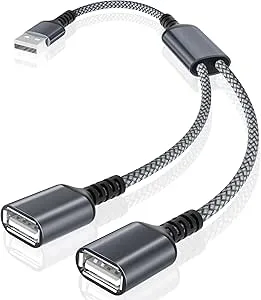 Basesailor USB-Delare 1 Ingång 2 Utgångar 0.3M