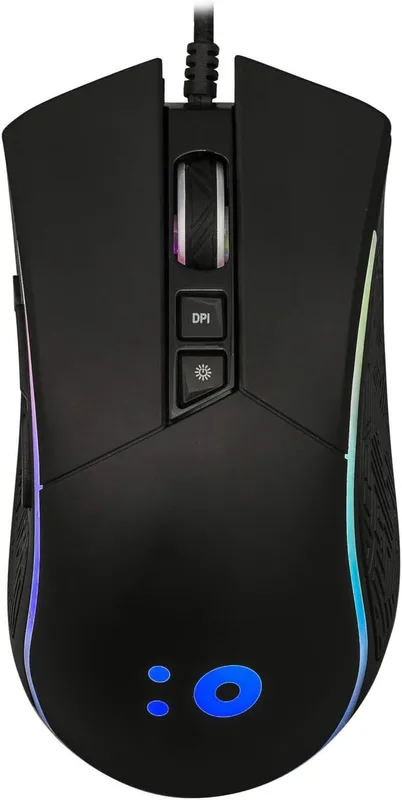 NÖRDIC GAME-N1042 Trådad RGB Gamingmus