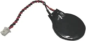 Aukson G07 3 V CMOS batteri BIOS CR2032 kontakt 2-polig kontakt kabel PC laptop ersättning batteri/batteri i din bärbara dator