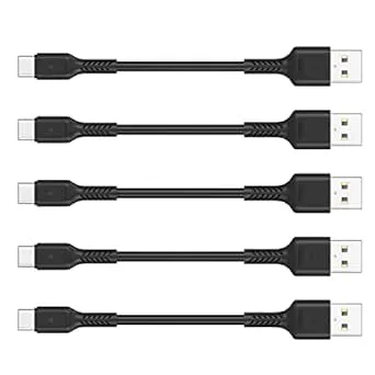 Umefly 5-pack C-laddningskabel USB A till USB-C