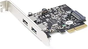StarTech.com USB PCIe-kort med 2 portar med 10 Gbps/port