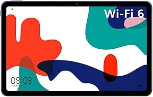 HUAWEI MatePad Wi-Fi 6 surfplattor-PC, 10,4 tum 2K FullView-skärm, Kirin 820, Huawei Share, eBook-läge, 4 högtalare, Android 10.0, 4 GB RAM, 64 GB ROM, utan Google Play Store, Midnattgrå