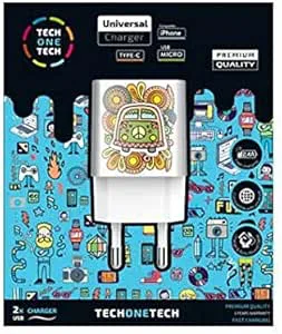 CARGADOR 5 V 2 X USB T1T 2.4 A