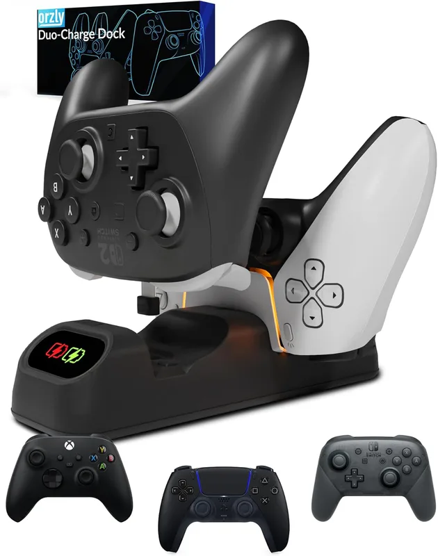 Orzly Laddningsdockningsställ för kontroll för PlayStation 5