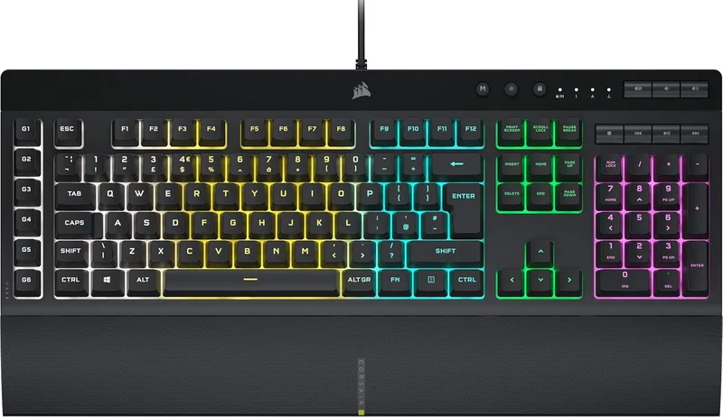 CORSAIR K55 RGB PRO-membran trådbundet speltangentbord