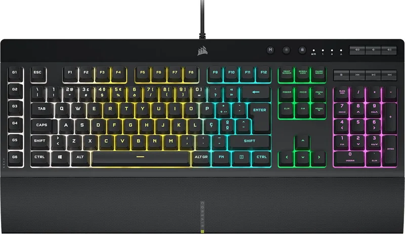 Corsair K55 RGB PRO Layout: PT-PT