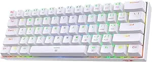 REDRAGON K630RGB-1 DragonBorn, Kabel, USB, Mekaniska tangentbrytare, QWERTY, RGB LED, Svart