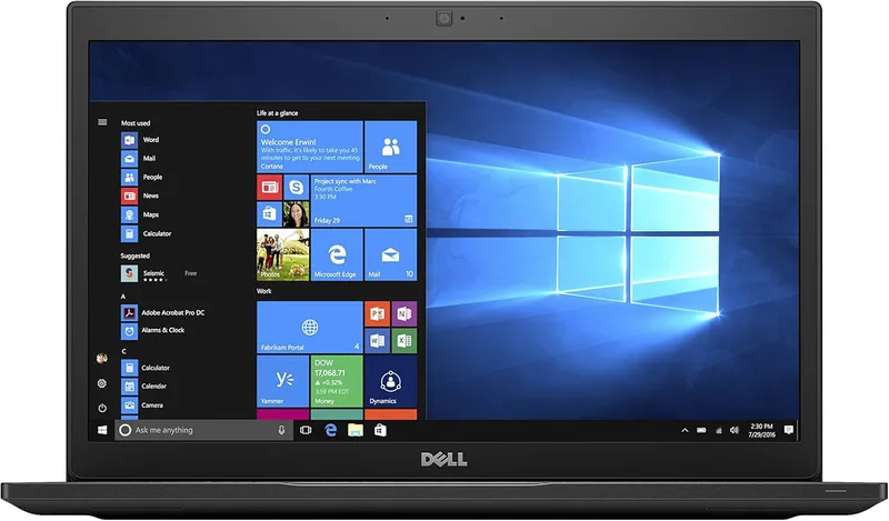 Dell Latitude 7490 svart bärbar dator 14 tum
