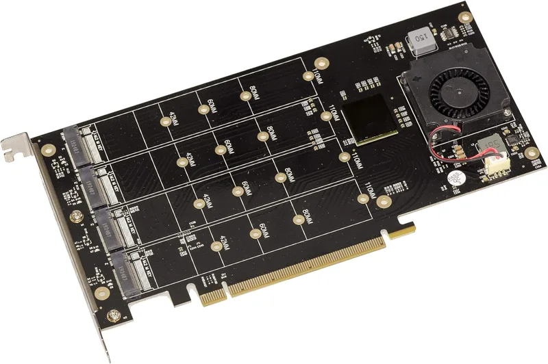 KALEA-INFORMATIQUE M2 PCIe x16 kontrollkort