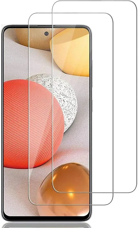 COPHONE ® Set med 2 härdat linser kompatibla med Samsung Galaxy A72