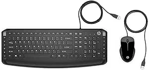 HP Pavilion 200 Tangentbord och mus med kabel
