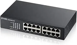 Zyxel 16 Port Nätverk Switch