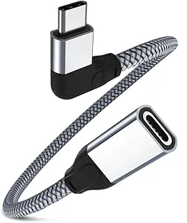RUXELY Right Angle USB C Extension Cable
