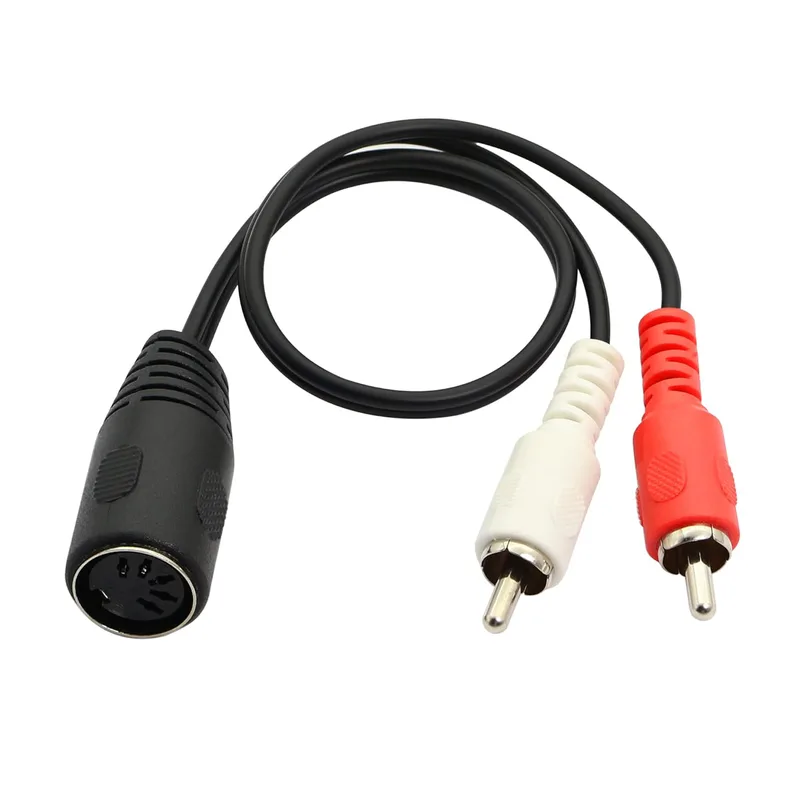 DIN 5 stift till RCA-kabel