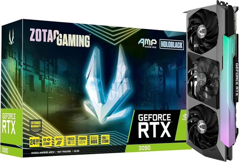 ZOTAC GeForce RTX 3090 AMP Extreme Holo ZT-A30900B-10P Grafikkort