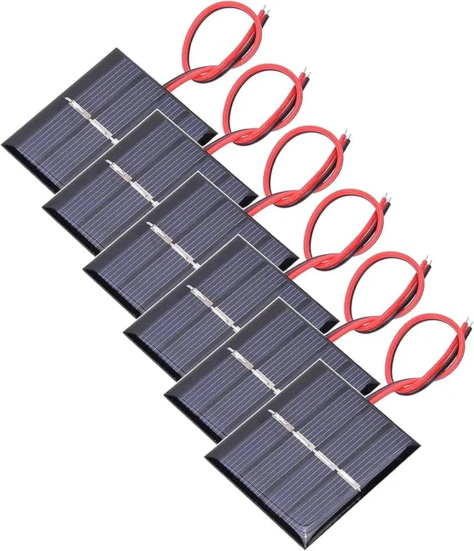 GTIWUNG 6 delar, 3 V 0,3 W, mikro mini-solpanelceller