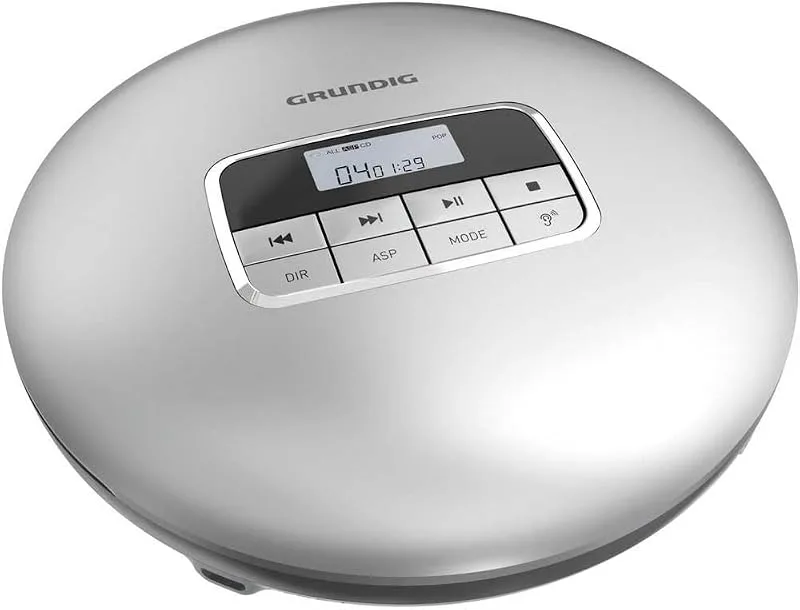 Grundig GCP1010, 219 g, Svart, Personlig CD-spelare