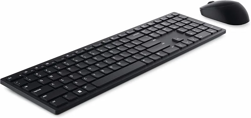 Dell Pro trådlöst tangentbord och mus – KM5221W – italiensk (QWERTY) – svart