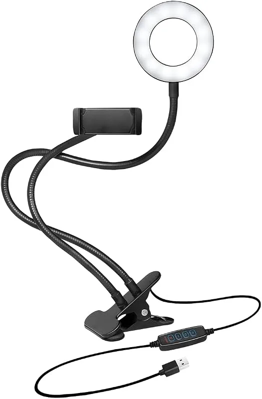 LogiLink AA0150 – LED-ringljus/ringljus (Ø 8,5 cm)