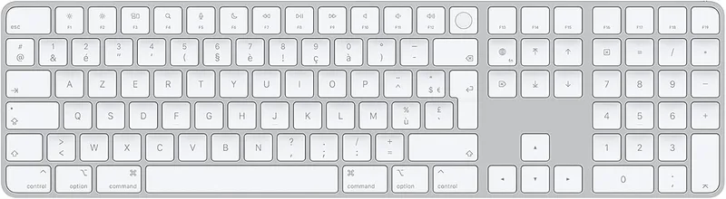 Apple Magic Keyboard med Touch ID och numerisk del: Bluetooth