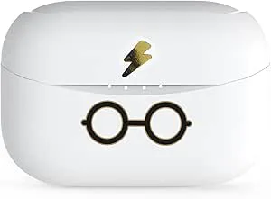 OTL Technologies Harry Potter glasögon V5.3 trådlösa bluetooth-hörlurar med laddningsfodral. Vit