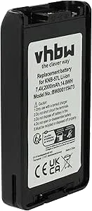 vhbw batteri ersättning för Kenwood KNB-35, KNB-35Li, KNB-40